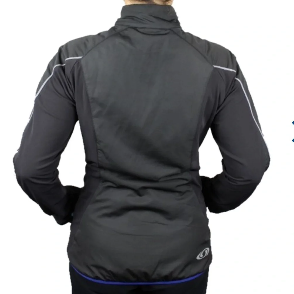 Salomon Clima Wind Women's Black Jacket Outdoor Hiking Ski Small - Picture 16 of 16